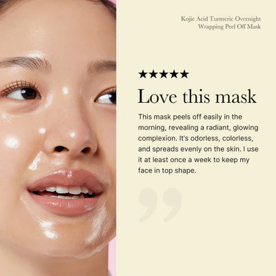 kojic acid turmeric night mask