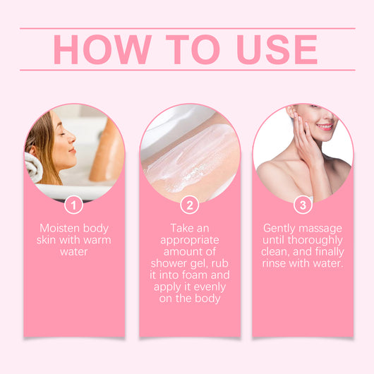 cherry blossom moisturizing shower gel