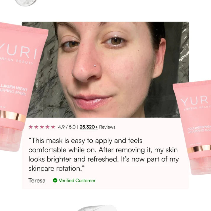 Yuri Collagen Night Wrapping Mask