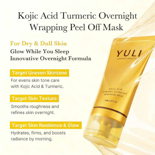 kojic acid turmeric night mask